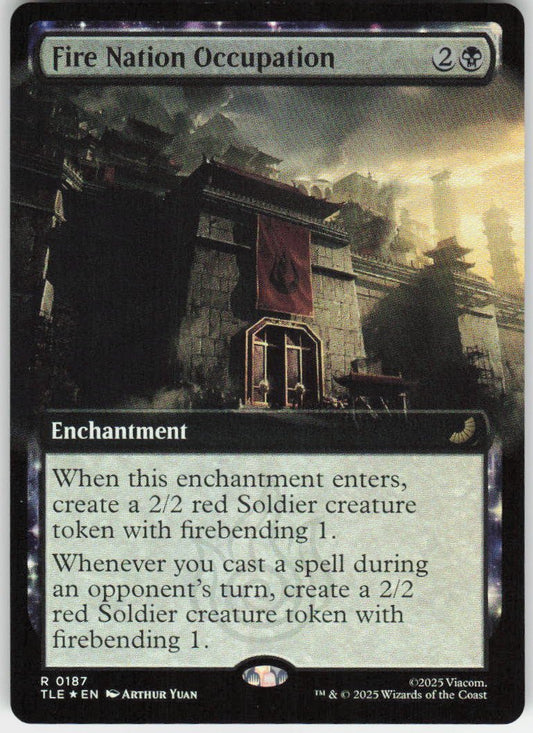 Fire Nation Occupation (Extended Art Foil) R Avatar: The Last Airbender: Eternal