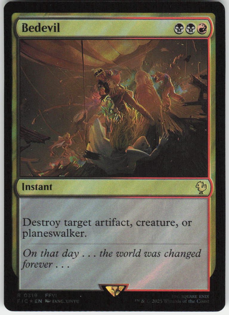 Bedevil (Surge Foil) R Commander: FINAL FANTASY 319 NM