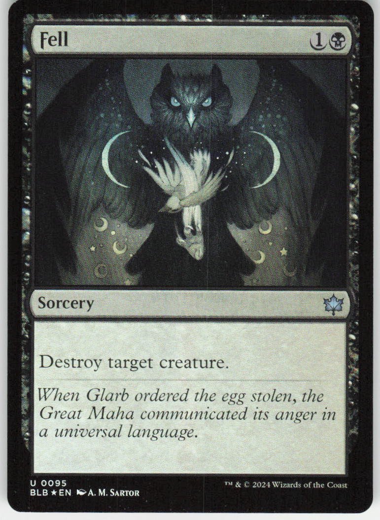 Fell U Bloomburrow 95 NM