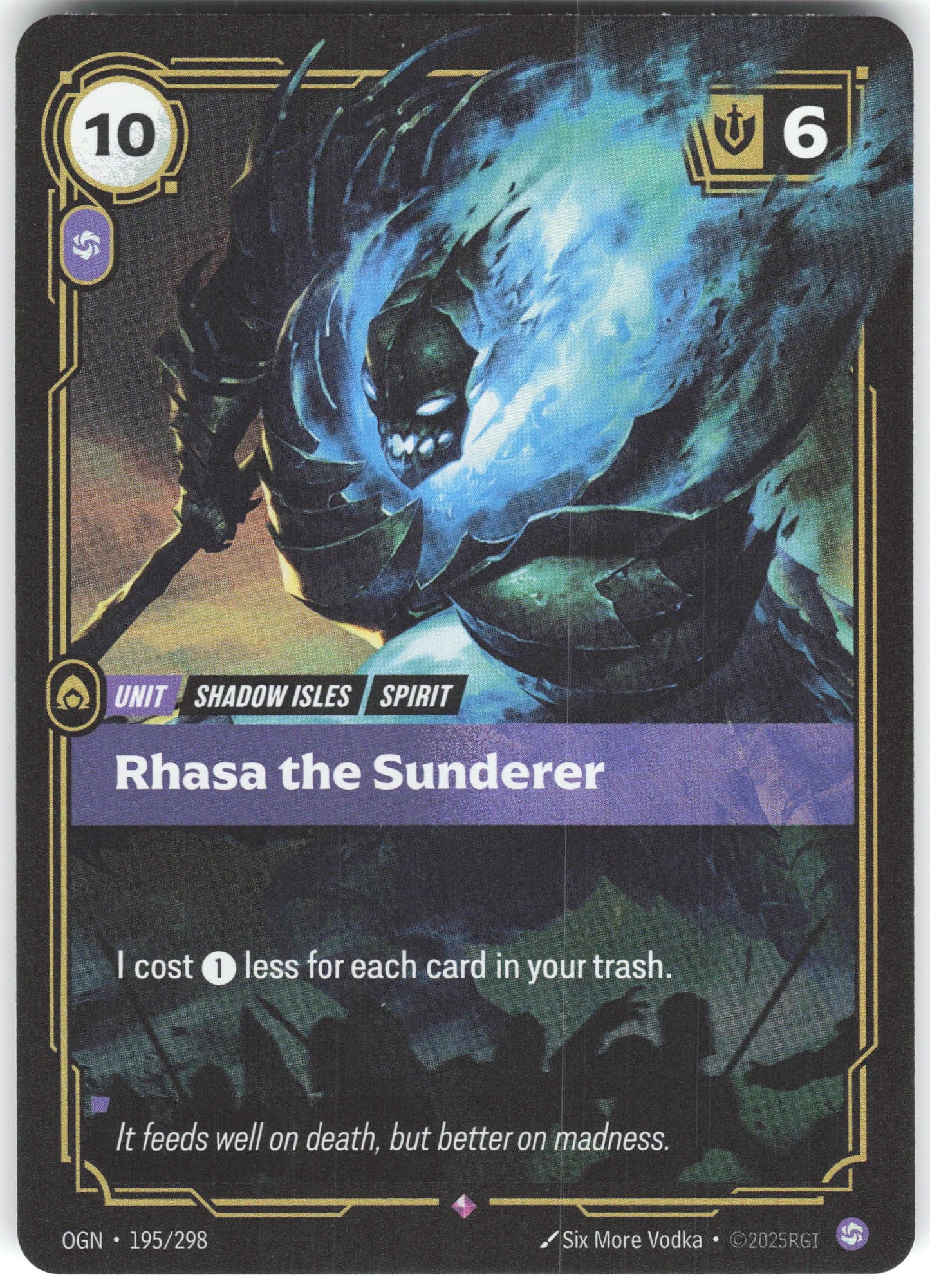 Rhasa the Sunderer Rare Origins 195/298 NM