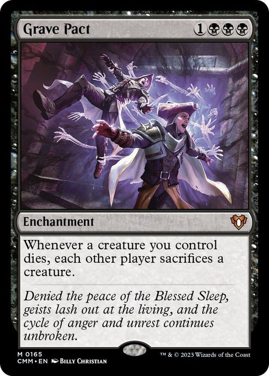 Grave Pact 165 Mythic Commander Masters NM/M