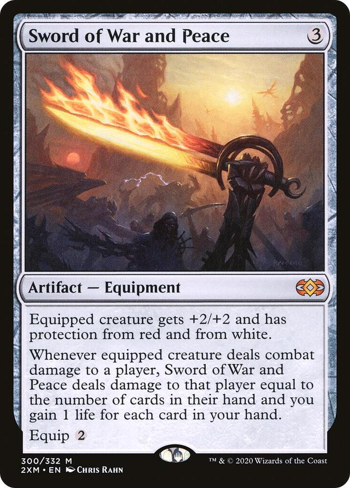 Sword of War and Peace 300 Mythic Double Masters NM/M