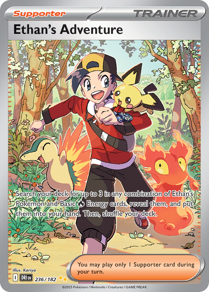 Ethan's Adventure 236/182 Special Illustration Rare Destined Rivals NM/M