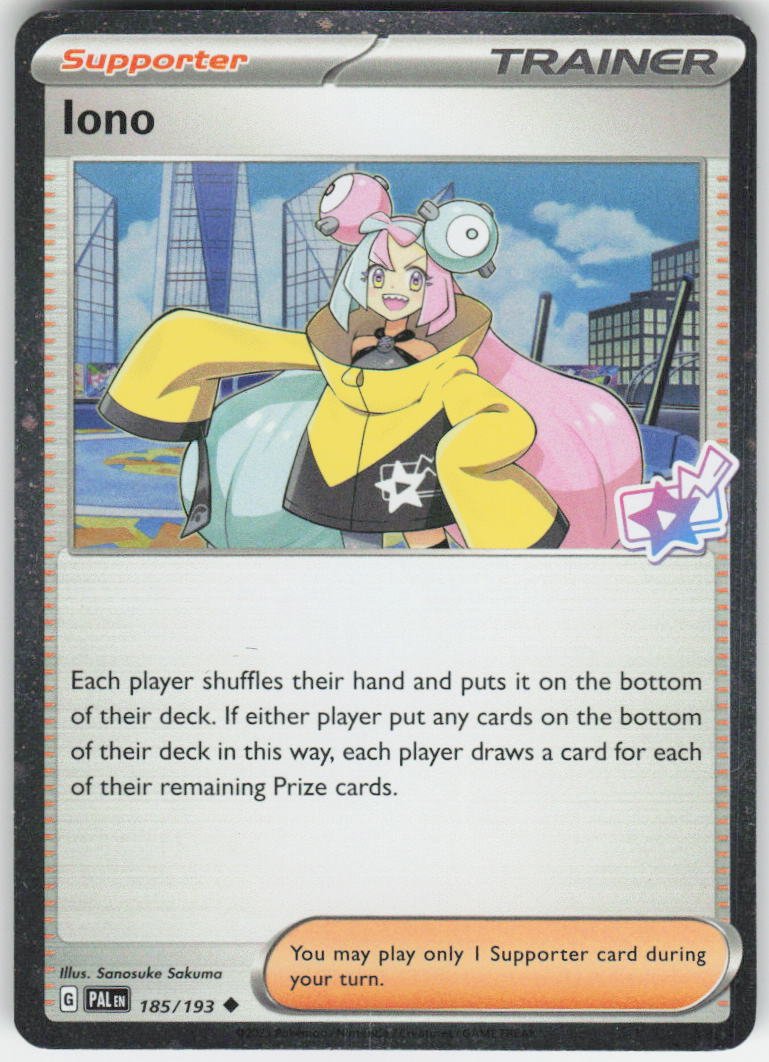 Iono - (Cosmo Foil) Promo Miscellaneous Cards & Products 185/193 NM