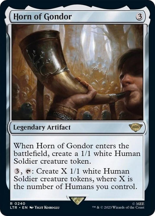 Horn of Gondor 240 Universes Beyond: The Lord of the Rings: Tales of Middle-earth NM/M