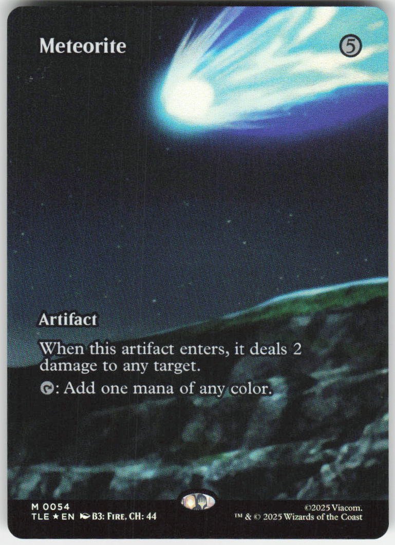 Meteorite (Borderless Foil) M Avatar: The Last Airbender: Eternal-Legal 54 NM