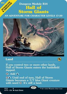Hall of Storm Giants (Dungeon Module) 354 Adventures in the Forgotten Realms NM/M