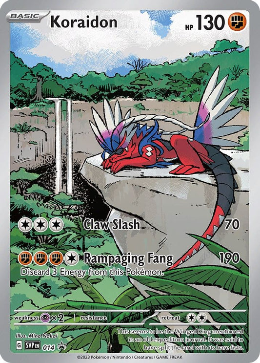 Koraidon 014 Promo Scarlet & Violet Promo Holo NM/M