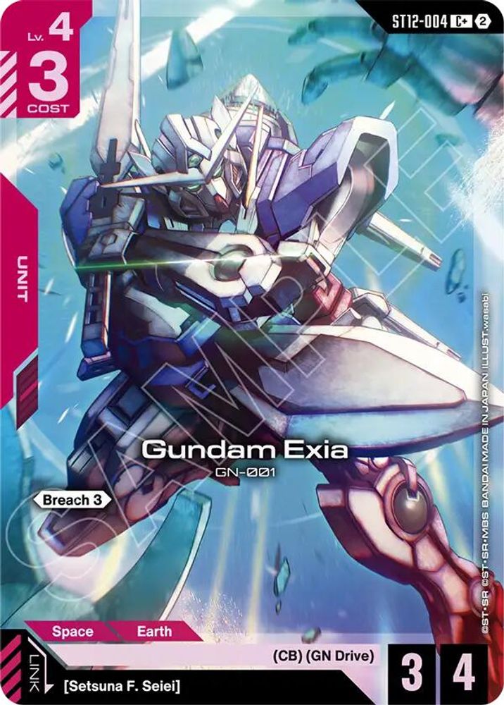 Gundam Exia (C+) ST12-004 C+ Starter Deck 12: Raging Onslaught NM/M
