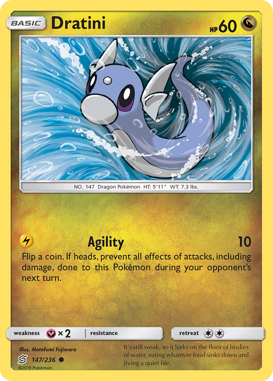 Dratini 147/236 Common Unified Minds NM/M