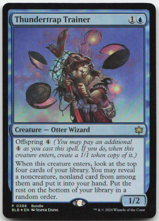 Thundertrap Trainer (BLB Bundle) P Unique and Miscellaneous Promos 386 NM