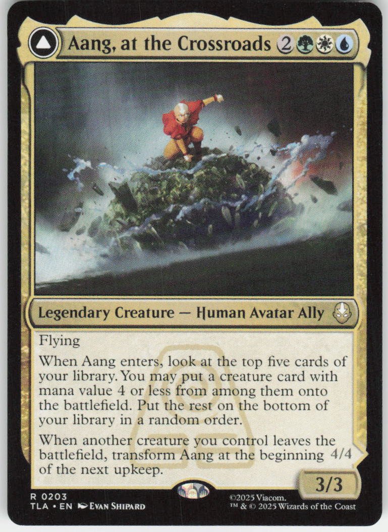 Aang, at the Crossroads R Avatar: The Last Airbender 203 NM
