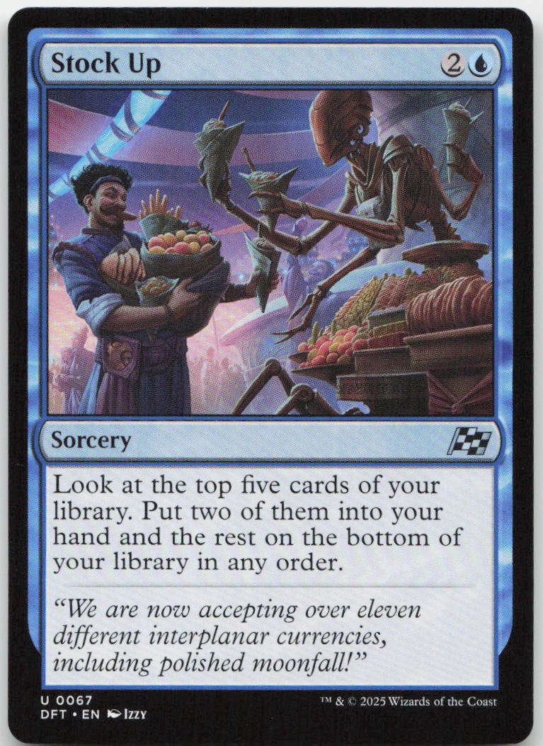 Stock Up U Aetherdrift 67 NM