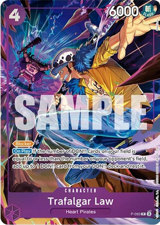 Trafalgar Law (Illustration Box Vol.6) P-093 One Piece Promotion Cards NM/M