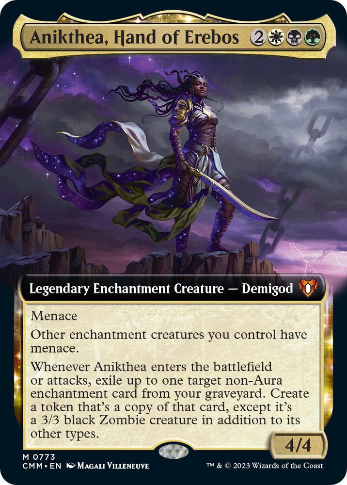 Anikthea, Hand of Erebos (Extended Art) 773 Mythic Commander Masters NM/M