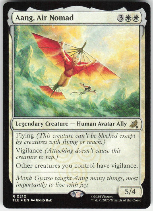 Aang, Air Nomad (0210) R Avatar: The Last Airbender: Eternal-Legal 210 NM