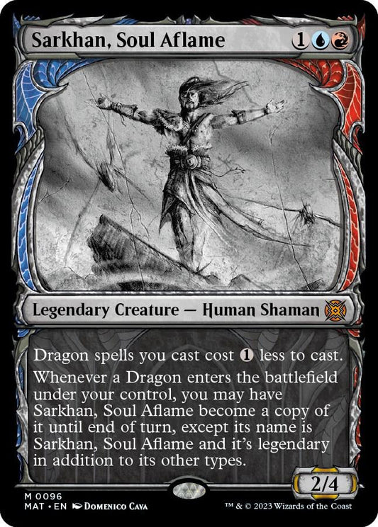 Sarkhan, Soul Aflame (Showcase) 96 Foil March of the Machine: The Aftermath NM/M