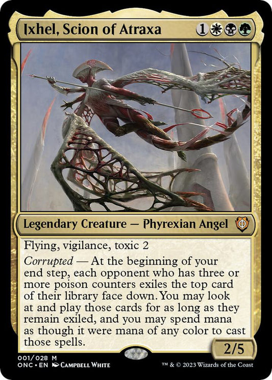 Ixhel, Scion of Atraxa 1 Mythic Commander: Phyrexia: All Will Be One NM/M
