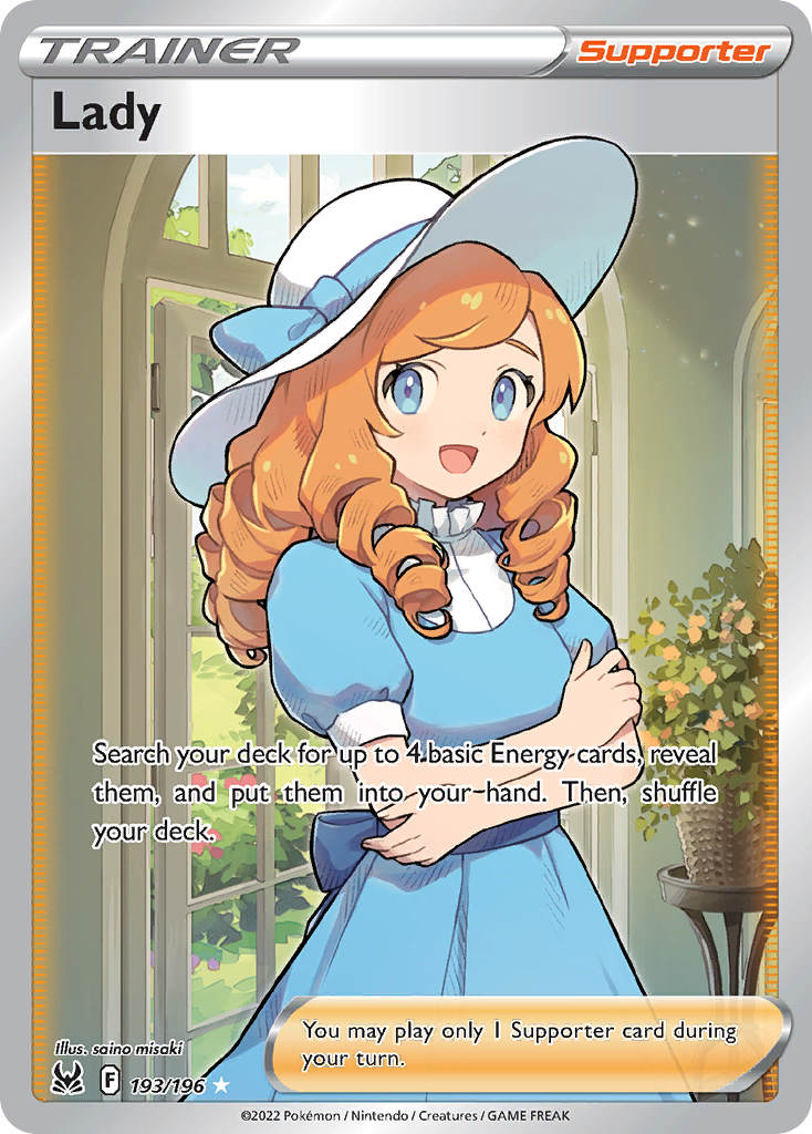 Lady 193/196 Ultra Rare Lost Origin NM/M