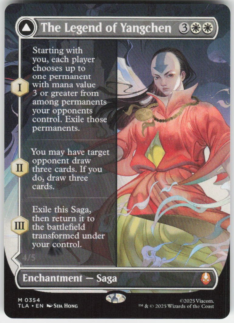 The Legend of Yangchen (Borderless) M Avatar: The Last Airbender 354 NM