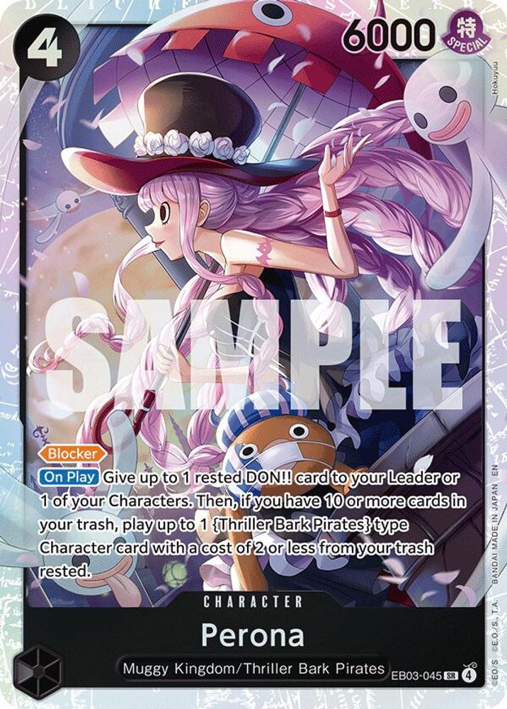 Perona (045) EB03-045 Super Rare Extra Booster: One Piece Heroines Edition NM/M