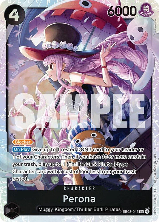 Perona (045) EB03-045 Super Rare Extra Booster: One Piece Heroines Edition NM/M