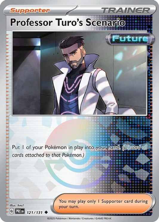 Professor Turo's Scenario (Poke Ball Pattern) 121/131 Prismatic Evolutions NM/M