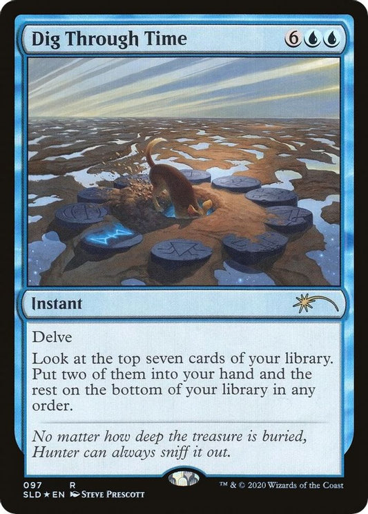Dig Through Time 97 Rare Foil Secret Lair Drop Series NM/M