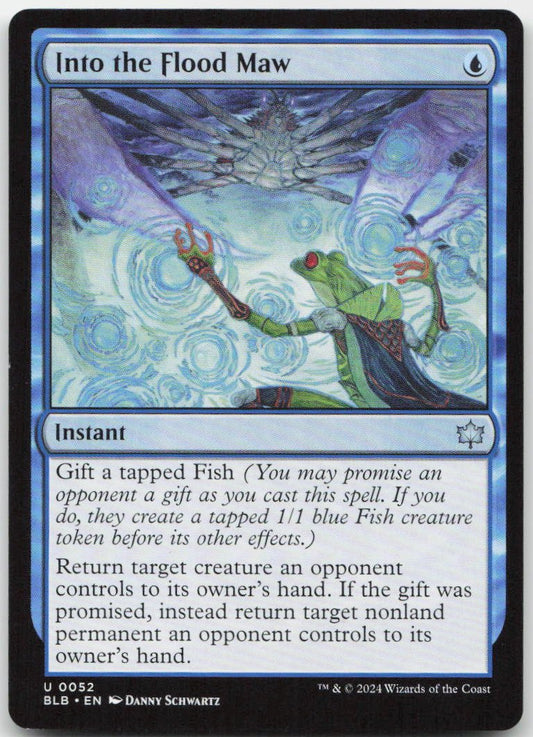 Into the Flood Maw U Bloomburrow 52 NM