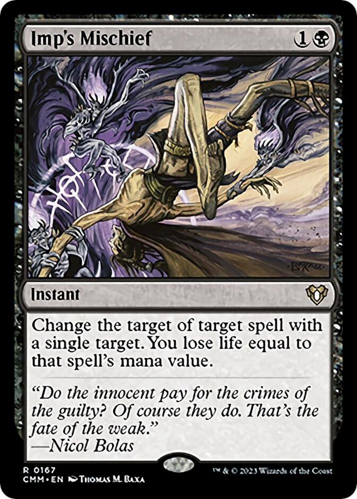 Imp's Mischief 167 Rare Commander Masters NM/M