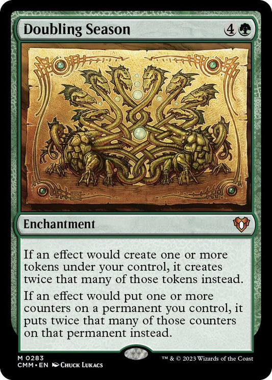 Doubling Season 283 Mythic Commander Masters NM/M