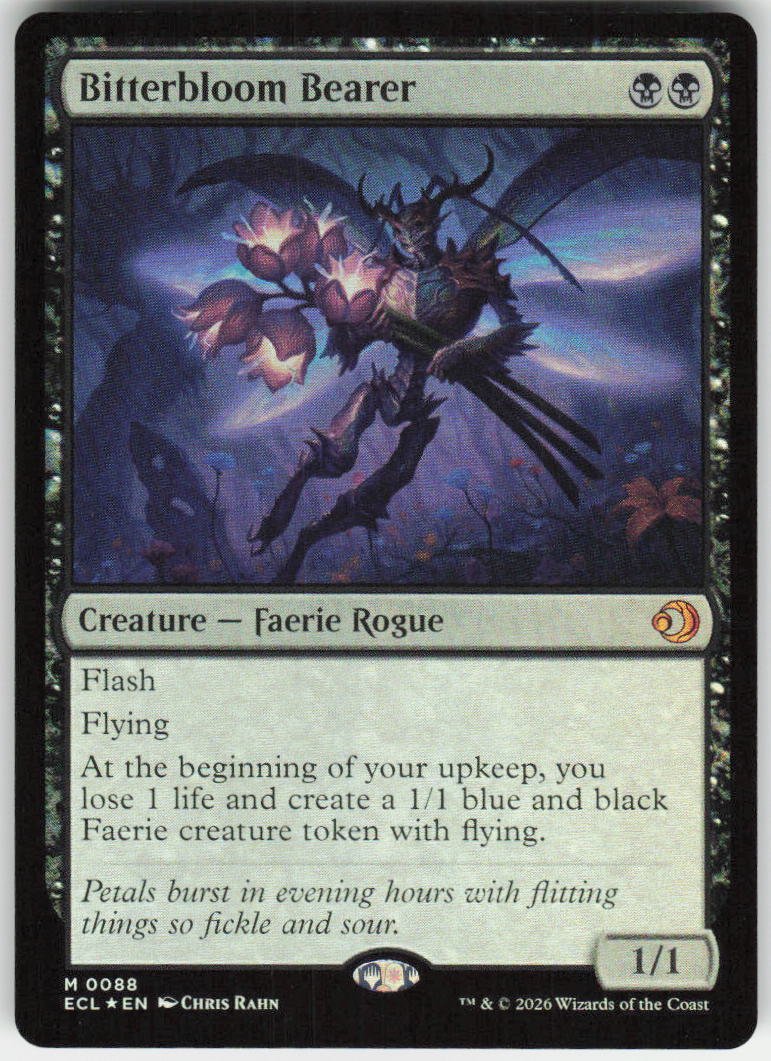 Bitterbloom Bearer (Foil) M Lorwyn Eclipsed 88 NM