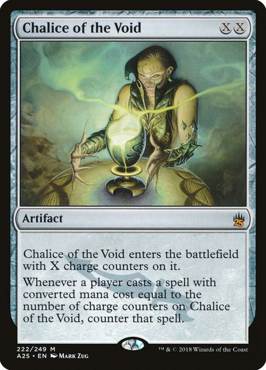 Chalice of the Void 222 Mythic Masters 25 NM/M