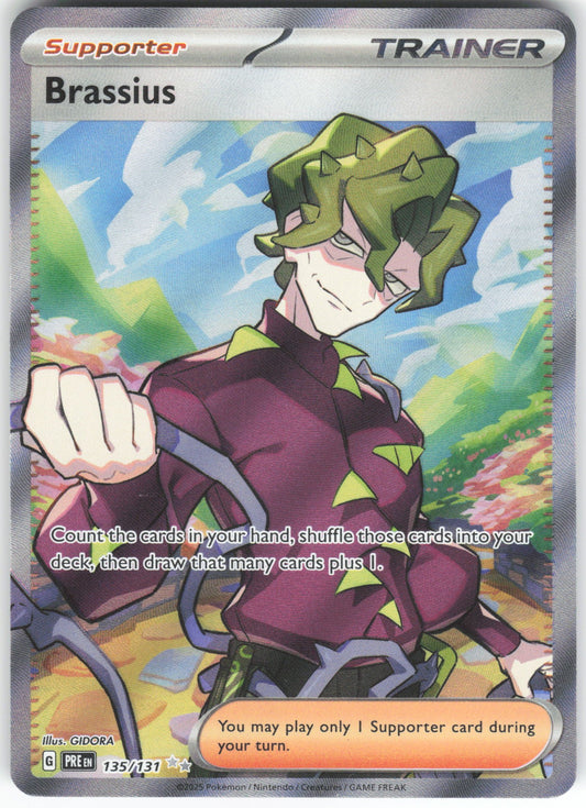 Brassius Ultra Rare SV: Prismatic Evolutions 135/131 NM