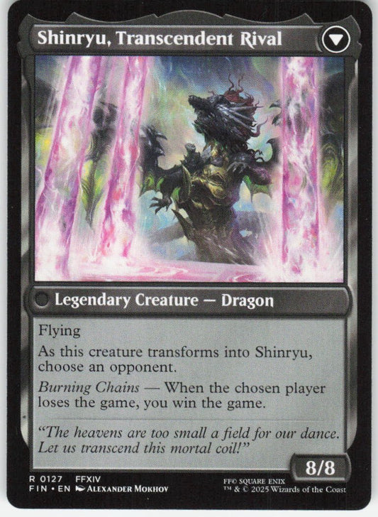 Zenos yae Galvus R FINAL FANTASY 127 NM (Back)