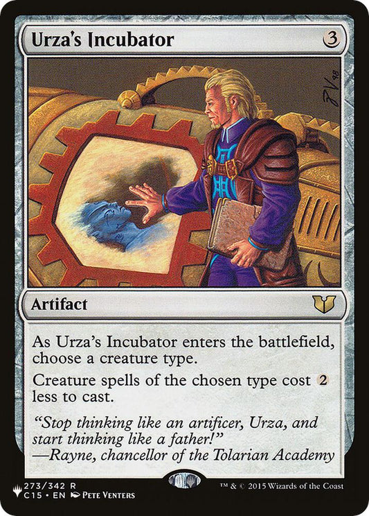 Urza's Incubator 273 Rare The List Reprints NM/M