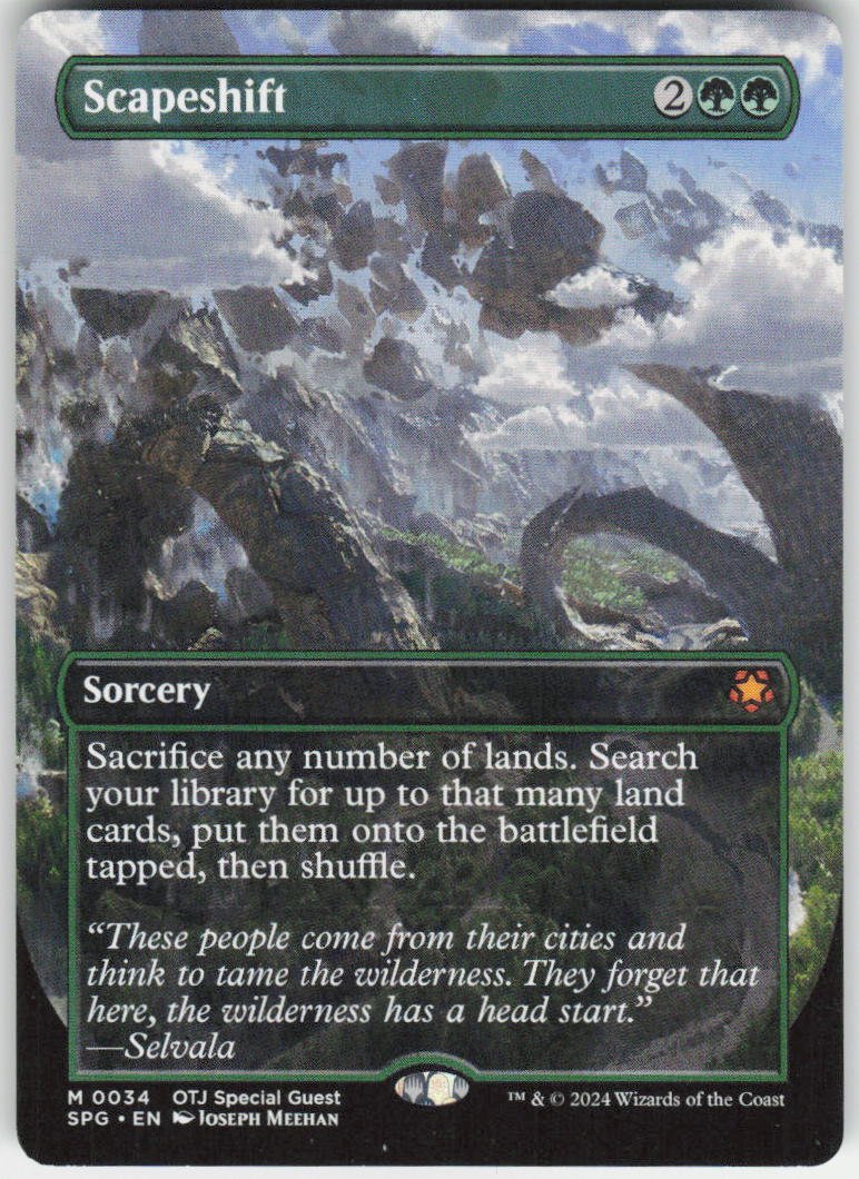 Scapeshift (Borderless) M Special Guests 34 NM