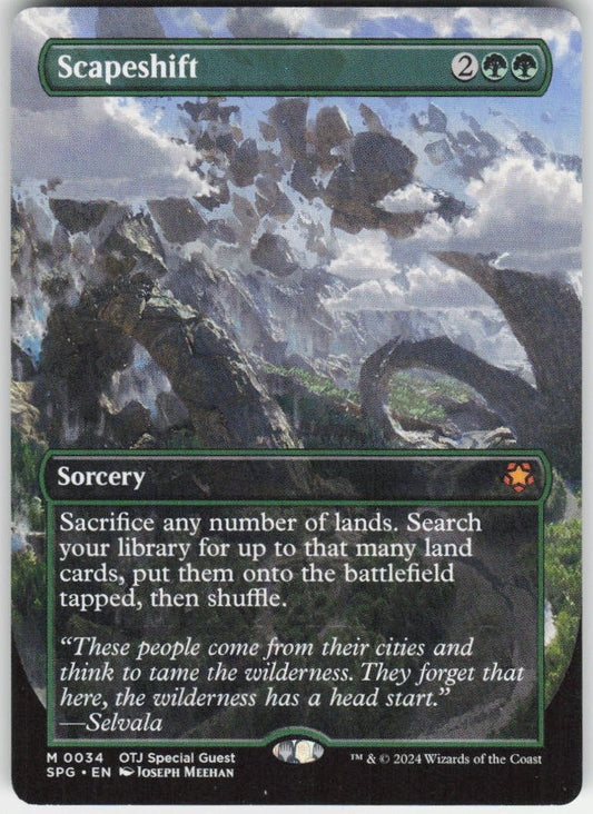 Scapeshift (Borderless) M Special Guests 34 NM
