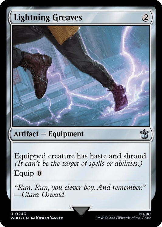 Lightning Greaves 243 Uncommon Universes Beyond: Doctor Who NM/M