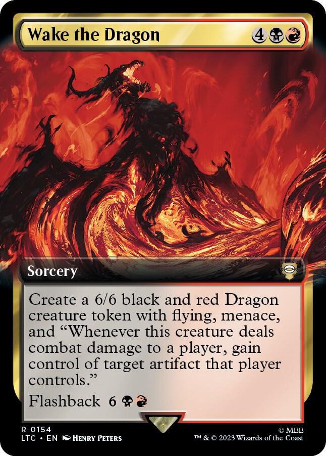 Wake the Dragon (Extended Art) 154 Commander: The Lord of the Rings: Tales of Middle-earth NM/M