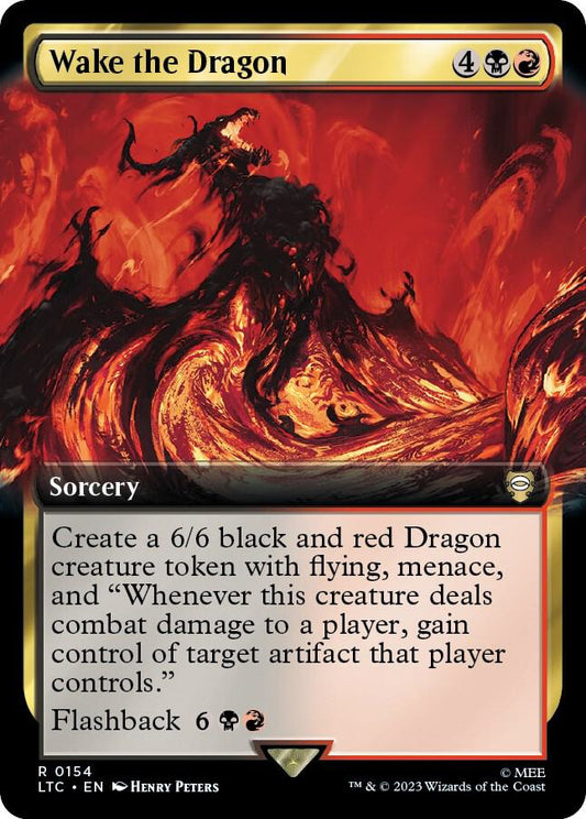 Wake the Dragon (Extended Art) 154 Commander: The Lord of the Rings: Tales of Middle-earth NM/M