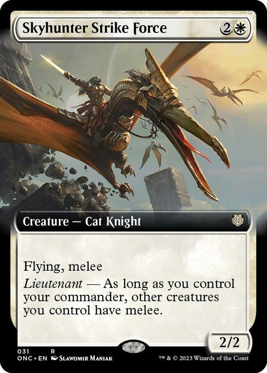 Skyhunter Strike Force (Extended Art) 31 Commander: Phyrexia: All Will Be One NM/M