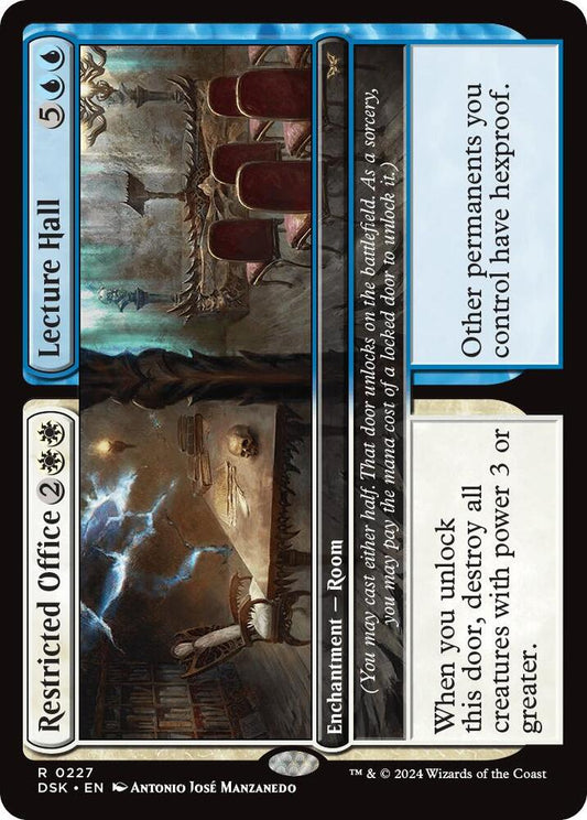 Restricted Office // Lecture Hall 227 Rare Duskmourn: House of Horror NM/M