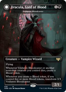 Dracula, Lord of Blood - Voldaren Bloodcaster 338 Foil Innistrad: Crimson Vow NM/M