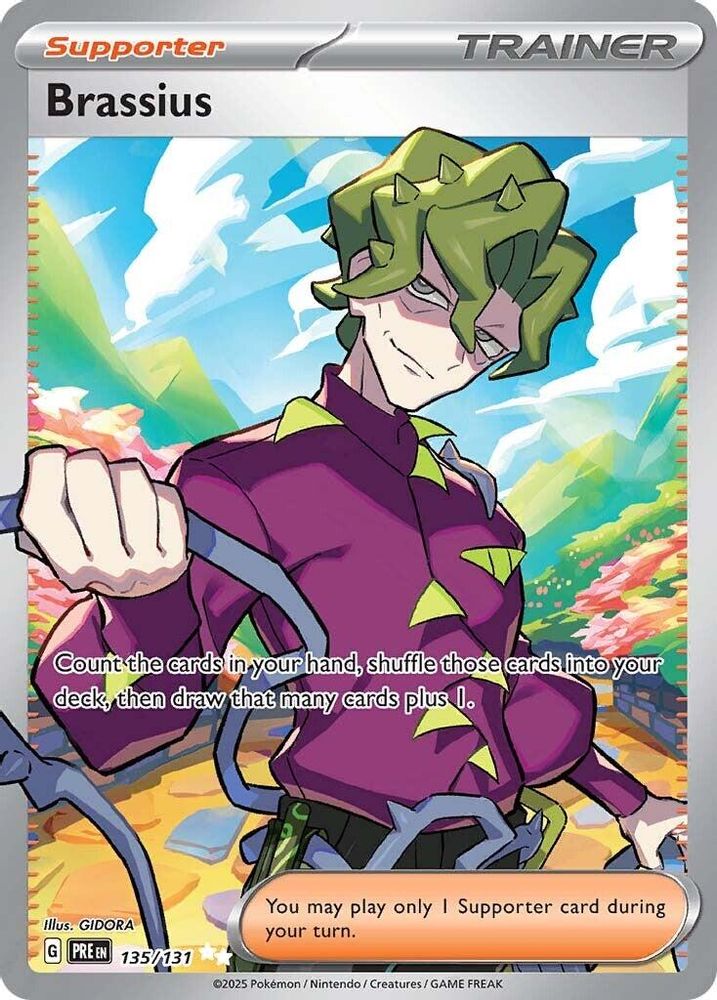 Brassius 135/131 Ultra Rare Prismatic Evolutions NM/M