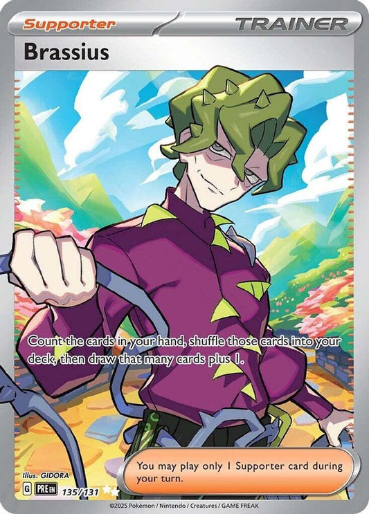 Brassius 135/131 Ultra Rare Prismatic Evolutions NM/M