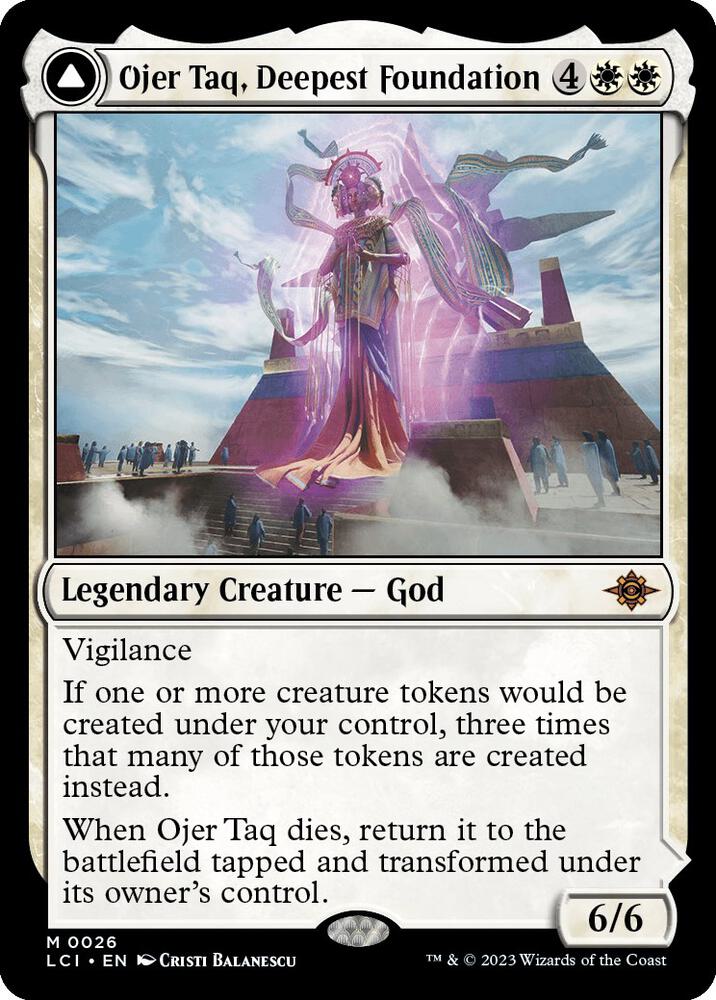 Ojer Taq, Deepest Foundation 26 Mythic The Lost Caverns of Ixalan NM/M