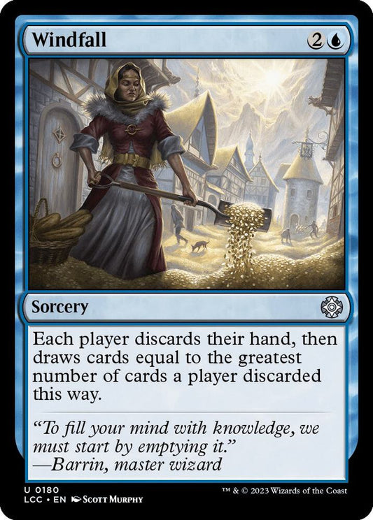 Windfall 180 Uncommon Commander: The Lost Caverns of Ixalan NM/M