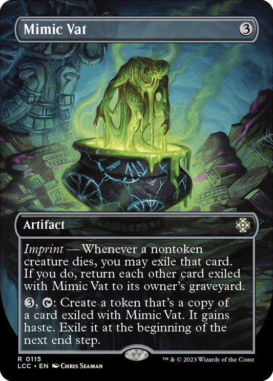 Mimic Vat (Borderless) 115 Rare Commander: The Lost Caverns of Ixalan NM/M