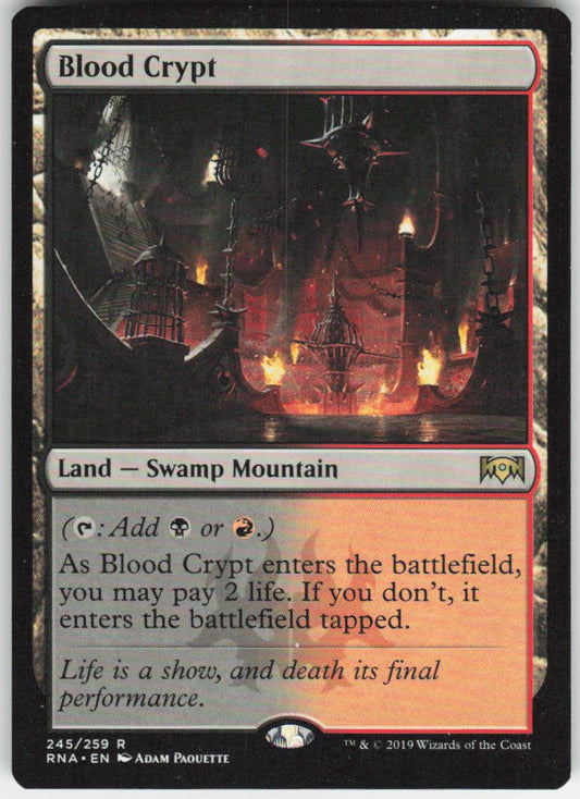 Blood Crypt R Ravnica Allegiance 245 NM